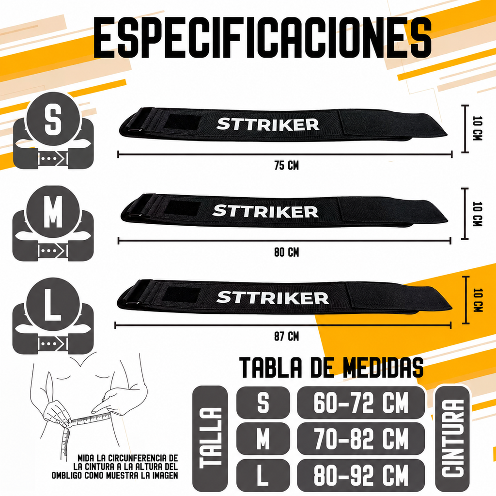 Cinturon Levantamiento Pesas Gym